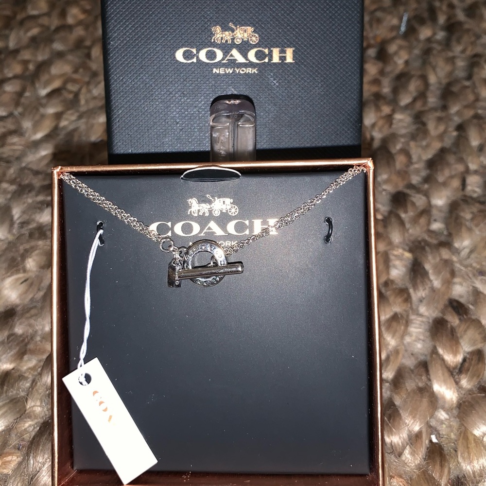 Coach silver bracelet
